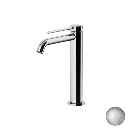 Смеситель Gattoni CIRCLE TWO 9148/91NS на раковину никель