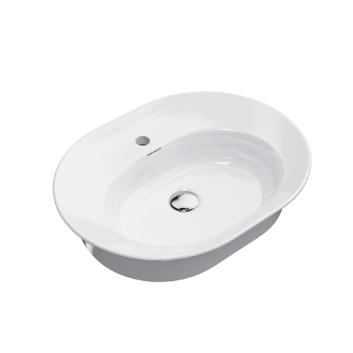 Раковина керамическая Kerama Marazzi CANALETTO CN.wb.60 60х47 накладная цвет белый