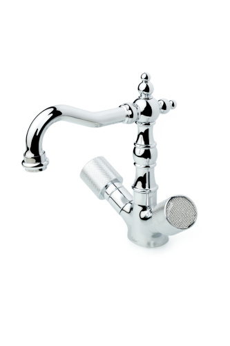 Смеситель Boheme Royal Cristal 272-Royal/CRST на столешницу хром