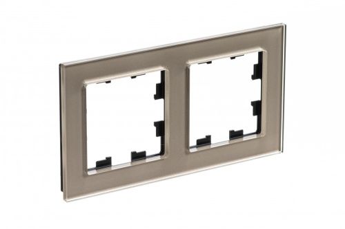 Рамка двухместная Systeme Electric AtlasDesign (АтласДесигн) ATN320502