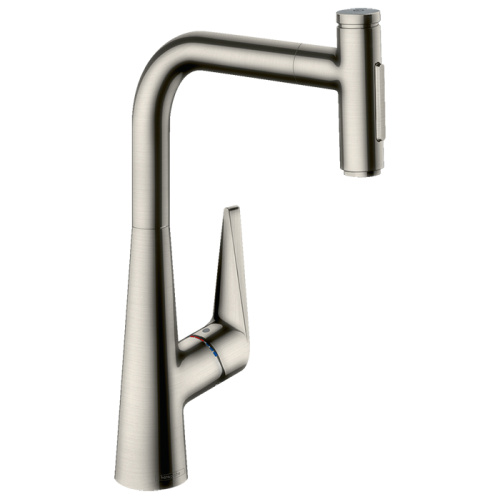 Смеситель для кухни Hansgrohe Focus 73867800 на мойку серый