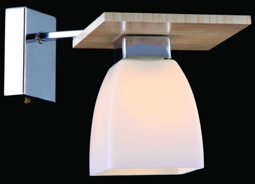 Бра Natali Kovaltseva Trento (Тренто) TRENTO 11401/1W CHROME, WHITE OAK