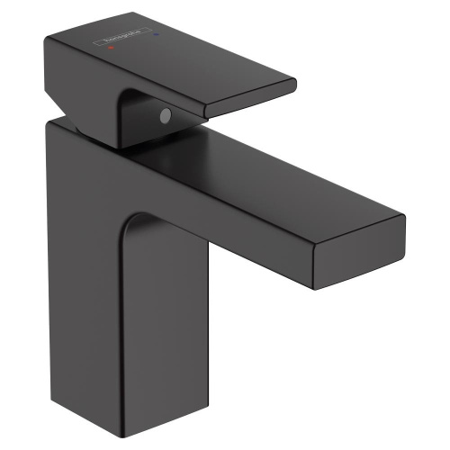 Смеситель Hansgrohe 71569670 на раковину/столешницу черный матовый без термостата