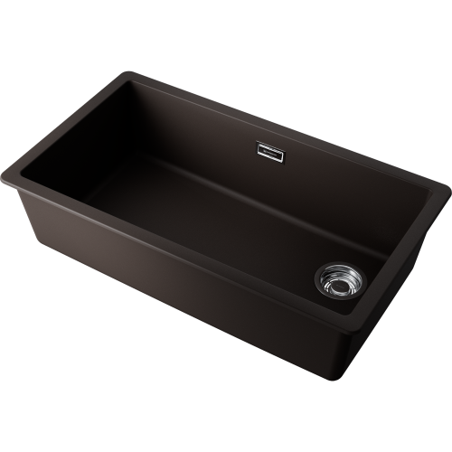 Кухонная мойка Omoikiri Kata 76-U/I Side 4997590 75х20 цвет коричневый поверхность матовая