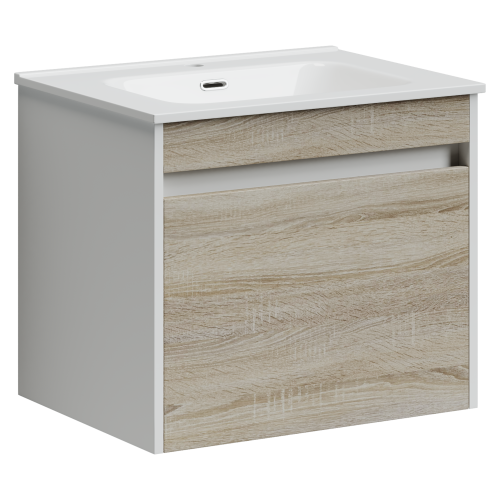 Тумба под раковину Sancos Smart SM60E 59х45х50 настенная