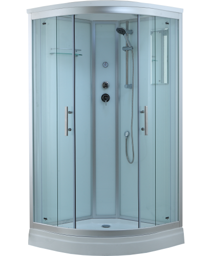 Душевая кабина Timo Standart T-6609S 90х90 четверть круга с крышей ориентация универсальная Душевая кабина Timo Standart T-6609S 90х90 четверть круга с крышей ориентация универсальная