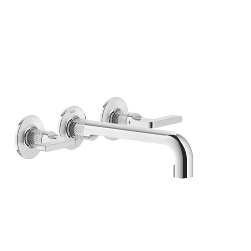 Смеситель для раковины Gessi Inciso 58090#031 встраиваемый в стену хром (внешняя часть)