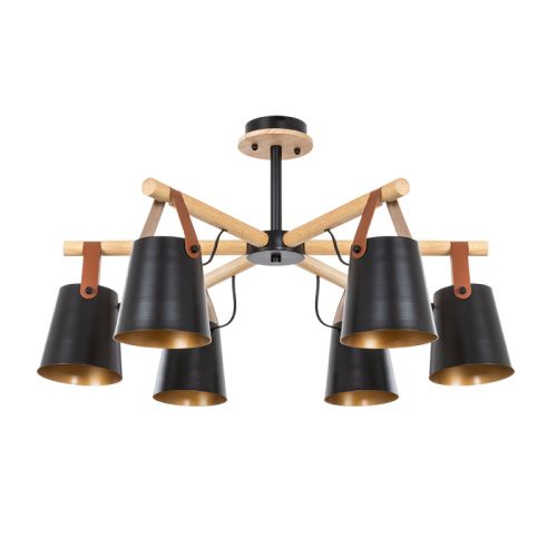 Люстра на штанге Arte Lamp Thomas (Тхомас) A7032PL-6BK