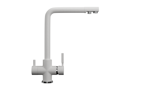 Смеситель для кухни Ulgran Classic U-016-341 на раковину белый
