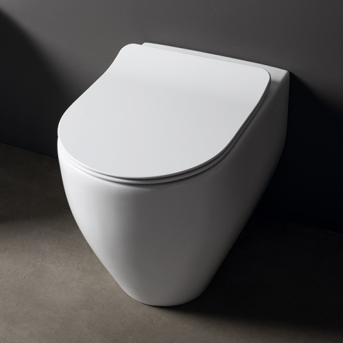 Чаша унитаза напольная Kerasan FLO 311901 цвет белый без сиденья безободковая