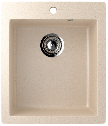 Кухонная мойка Ulgran Classic U-404-328 42х50 цвет бежевый