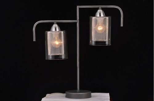 Настольная лампа Natali Kovaltseva 75066 75066/2T STAIN SILVER