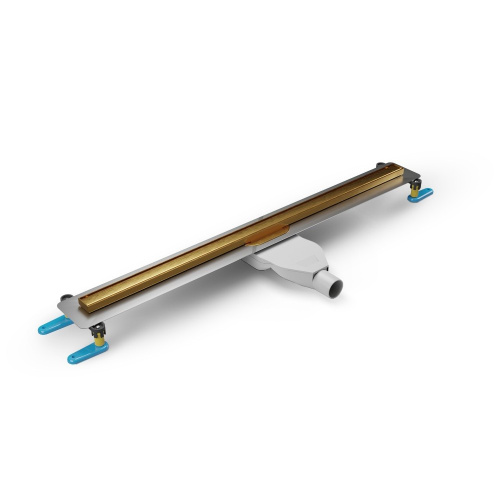 Душевой лоток New Trendy GOLD BRUSHED OL-0084 напольный