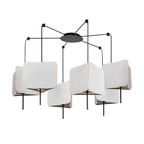 Люстра подвесная Arte Lamp Trixie (Триксие) A7084SP-6BK