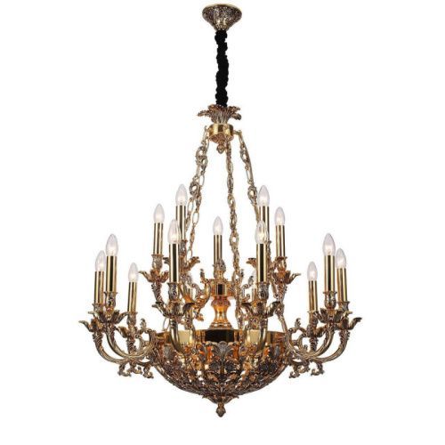 Люстра подвесная Lucia Tucci Firenze Antique Gold (Фирензе Антикуе Голд) Firenze 1781.15.3 Antique Gold