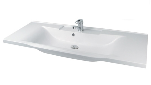 Раковина Aquaton Премьер (Акватон) 120 см 1A702431PR010 накладная цвет белый