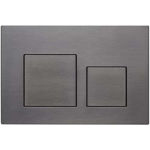 Кнопка смыва механическая Veconi FLUSH FLV4-GM цвет оружейная сталь