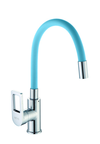 Смеситель для кухни D-Lin D155308-6 на мойку синий