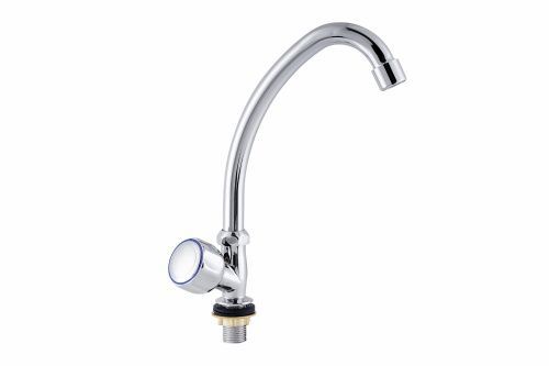 Кран для холодной воды FAUZT FZs-101-63 на мойку хром