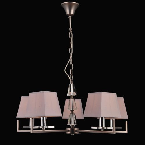 Люстра подвесная Natali Kovaltseva 75006 75006/5C SILVER GRAY