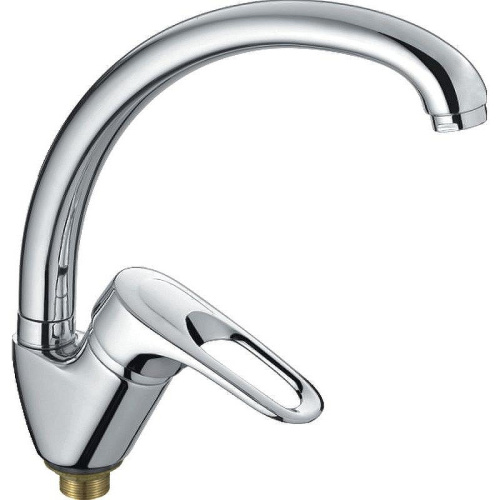 Смеситель для кухни Haiba HB04 HB4104-2 на мойку хром