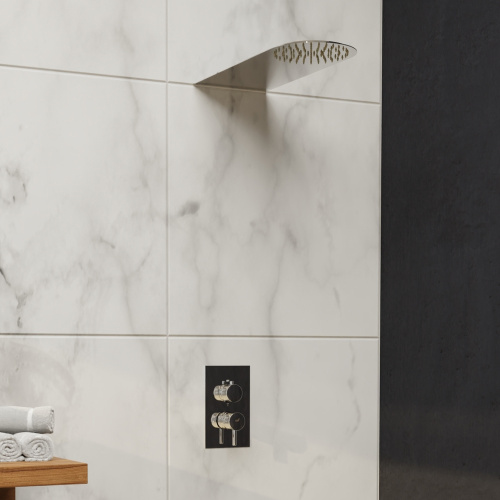 Душевая система RGW Shower Panels (Шоувер панелс) 50140801-01 встраиваемая в стену цвет хром