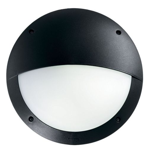 Уличный настенный светильник Ideal lux Lucia Nero (Луциа Неро) Lucia-2 AP1 Nero