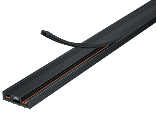 Ультратонкий накладной магнитный шинопровод iLedex Vision48-25 4825-25/7-2000-BK