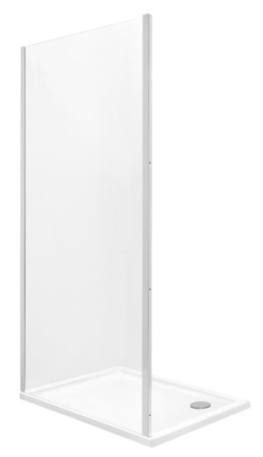 Боковая стенка Roca Town-N 7.MP23.0.801.2M 80х200 стекло прозрачное профиль хром глянцевый