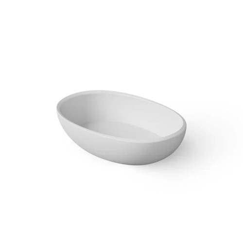 Раковина керамическая Dea Design Washbasins DD9077 600 18 60х40 накладная цвет белый без отверстий под смеситель