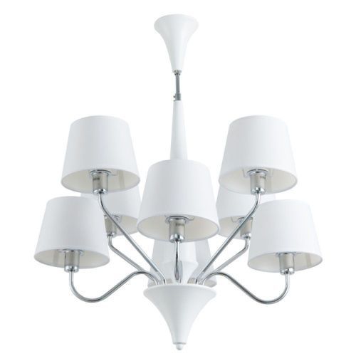 Люстра на штанге Arte Lamp Gracia (Грациа) A1528LM-8WH