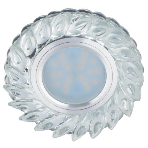 Светильник встраиваемый Fametto Luciole 128 (Луциоле 128) DLS-L128 GU5.3 Chrome/Clear