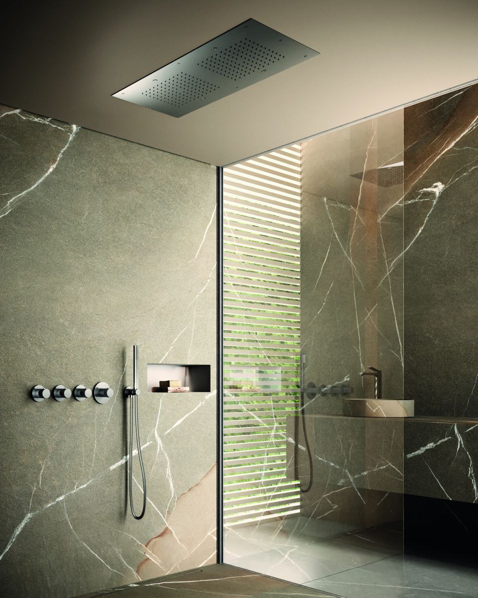 Душевая система Paffoni Modular Box KITMB019CR046 встраиваемая в стену