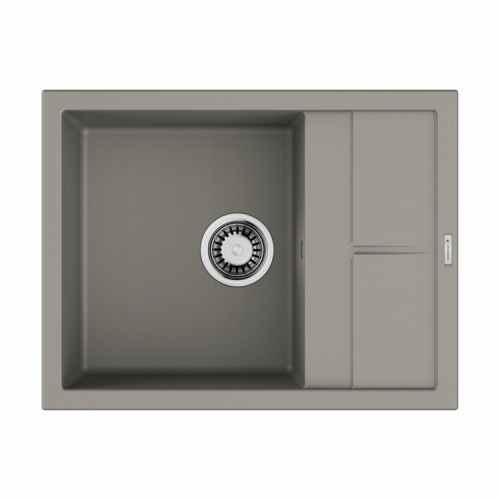 Раковина Omoikiri Sumi 65 см 4997094 встраиваемая цвет серый