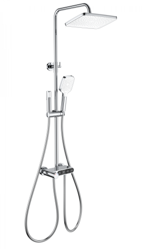 Душевая стойка Wonzon & Woghand Muse WW-B3112-CR настенная цвет хром
