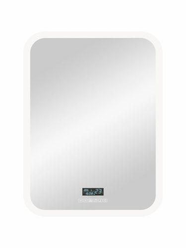 Зеркало в ванную Continent Glamour ЗЛП130 60х80 цвет белый