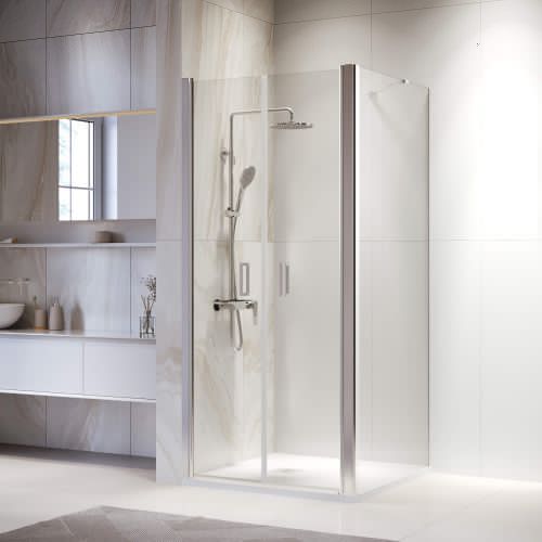 Душевой уголок RGW Passage 060813422-11 120х120 стекло прозрачное профиль хром без поддона