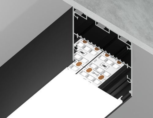 Алюминиевый профиль Ambrella Light Profile System (Профиле Сыстем) GP3100BK
