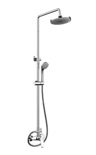 Душевая стойка Bravat Opal F9125183CP-A1-RUS настенная цвет хром