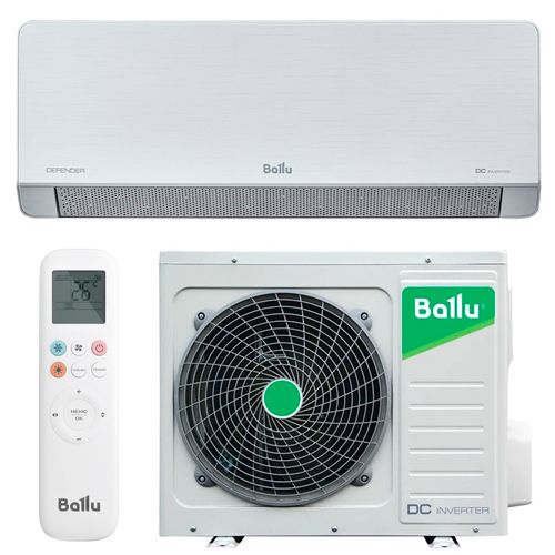 Настенный кондиционер Ballu Defender ERP DC Inverter BSHI-12HN8