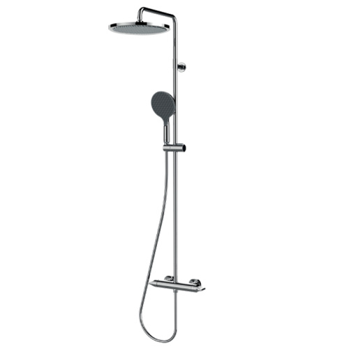 Душевая стойка Bossini Apice L10505.030 настенная хром