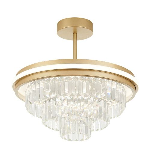 Люстра на штанге Natali Kovaltseva Crystal (Црыстал) LED LAMPS 81115/3C