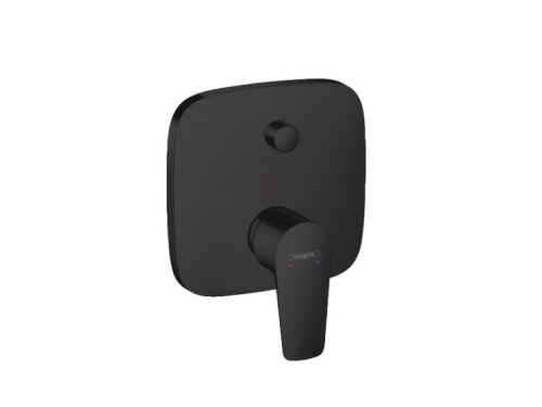 Смеситель Hansgrohe Talis E 71745670 настенный встраиваемый черный матовый без термостата