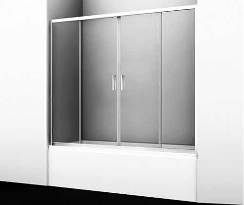 Душевая шторка WasserKRAFT Lippe 45S 45S02-170 170x150 стекло прозрачное 6 мм
