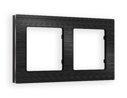 Рамка двухместная Ambrella Volt Platos (Платос) AF550502