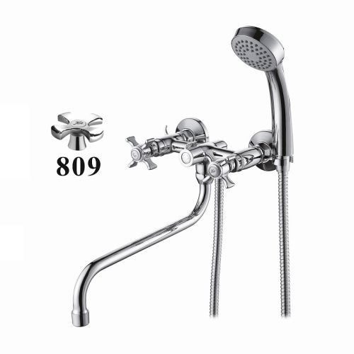 Смеситель для ванны D-Lin D143809 настенный хром