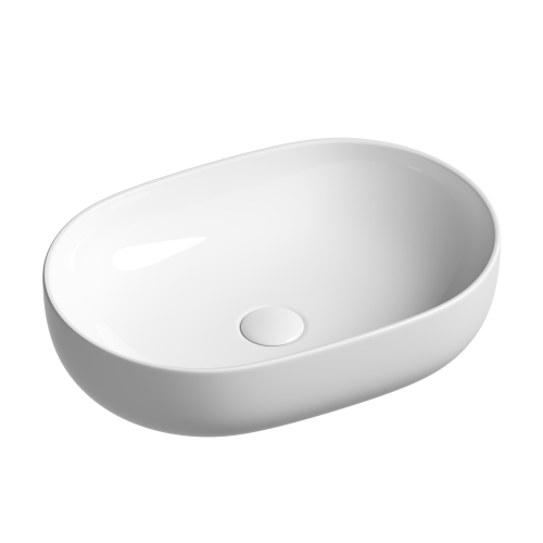 Раковина Ceramica Nova ELEMENT 60 см CN6047 накладная цвет белый