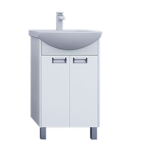 Тумба под раковину Aquaton БЕККА 1A210801BAC20 47х31х70 напольная цвет дуб светлый