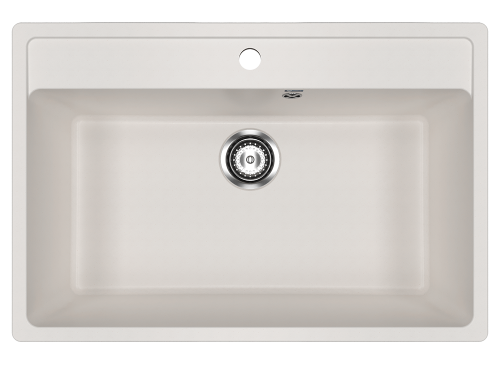 Кухонная мойка Ulgran Classic U-600-331 76х51 цвет белый