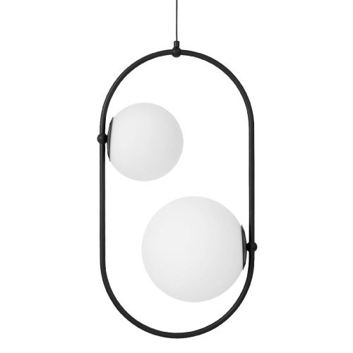 Светильник подвесной Lumina Deco Panari (Панари) LDP 1210-2 BK